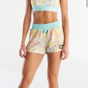 Vibrant Pastel Women's Athletic Shorts